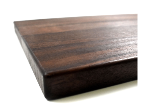 Walnut side view 3/4 inch thick